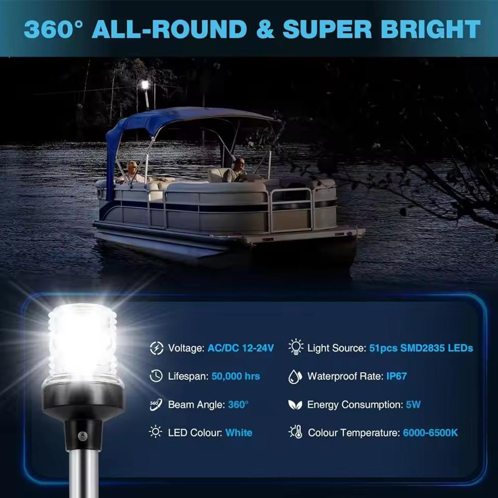 Çapa Işığı Tekne Kıç Işığı Su  - Fishing Boat Steering Wheel incelemesi ve fiyatı